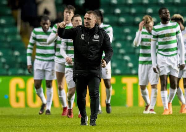 Celtic manager Brendan Rodgers. Picture: SNS/Craig Williamson