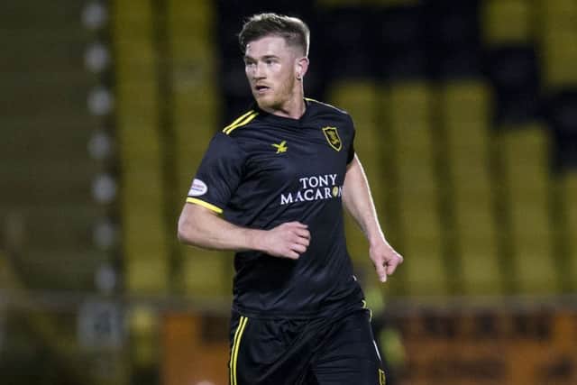 Alan Lithgow in action for Livingston. Picture: SNS/Bruce White