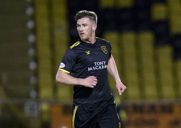Alan Lithgow in action for Livingston. Picture: SNS/Bruce White