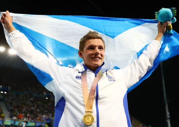 Gold medalist Duncan Scott of Scotland. Picture: Getty Images