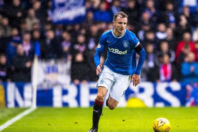 Andy Halliday is one of just a few current Rangers players with experience of overcoming Celtic. Picture: SNS Group