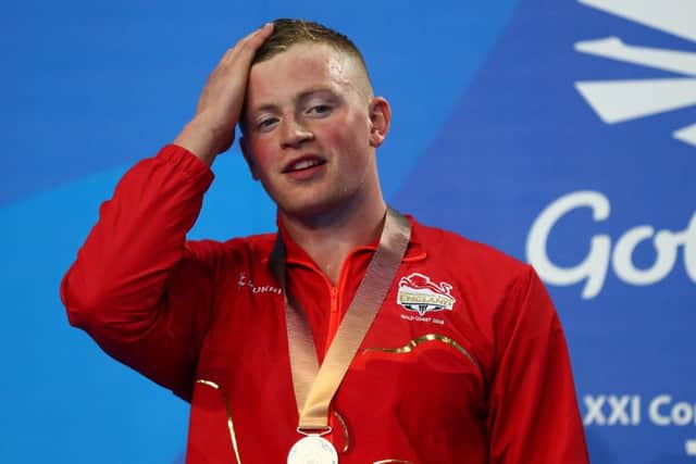 Adam Peaty had to settle for silver in the 50m breaststroke PICTURE: Getty