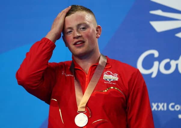 Adam Peaty had to settle for silver in the 50m breaststroke PICTURE: Getty