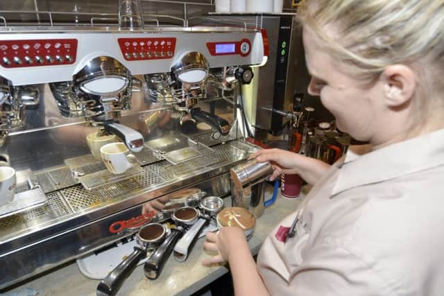 A branch of Costa coffee on Edinburgh's George Street. Picture: Julie Bull