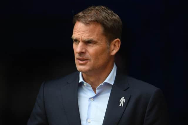 Frank de Boer has been linked with a return to Rangers. Picture: Getty Images