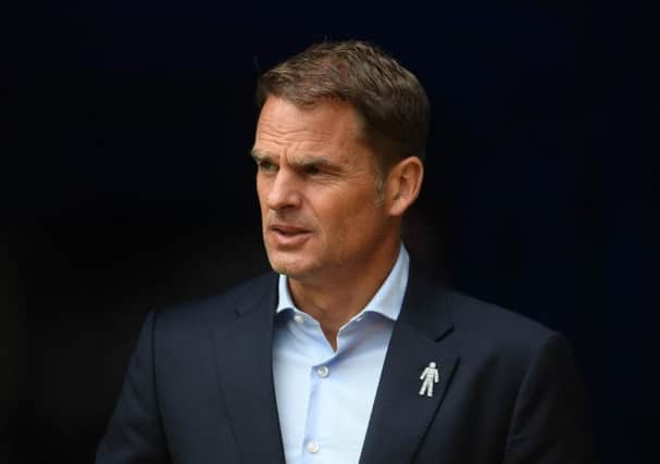 Frank de Boer has been linked with a return to Rangers. Picture: Getty Images