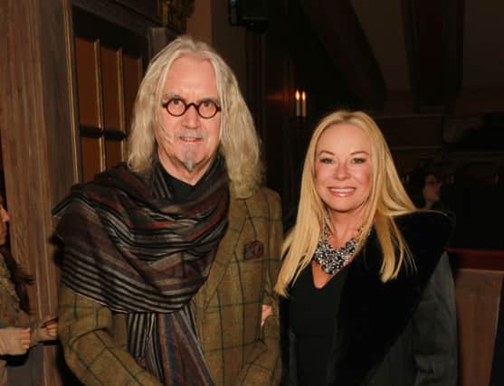 Billy Connolly with his wife. Picture: Mark Von Holden.