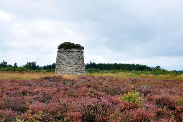 The memorial cairn at Culloden Battlefield. PIC: Herbert Frank/Creative Commons/Flickr.