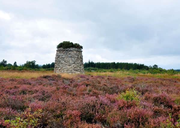 The memorial cairn at Culloden Battlefield. PIC: Herbert Frank/Creative Commons/Flickr.