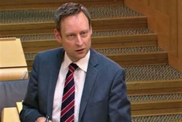 Justice spokesman Liam Kerr hsa hit out at the SNP's sentencing policy. Picture: Contributed
