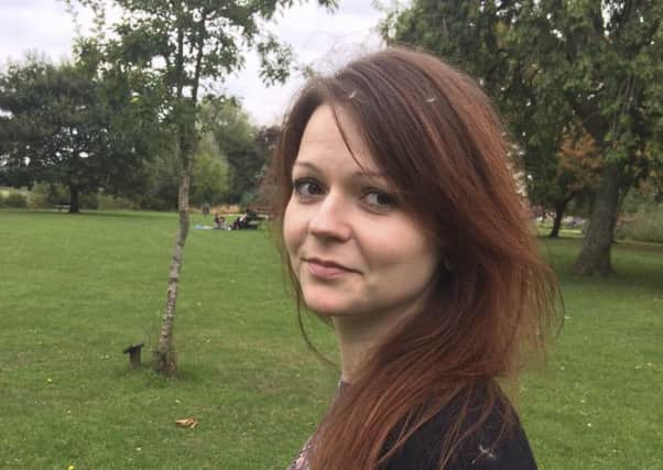 Yulia Skripal, who was poisoned along with her former double agent father Sergei in Salisbury last month. Picture: AFP/Facebook