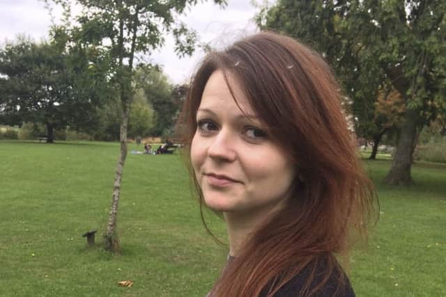 Yulia Skripal, who was poisoned along with her former double agent father Sergei in Salisbury last month. Picture: AFP/Facebook