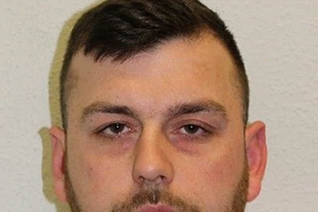 The Met Police released a mugshot of Billy Jeeves, who is being sought in connection with the botched burglary. Picture: Metropolitan Police
