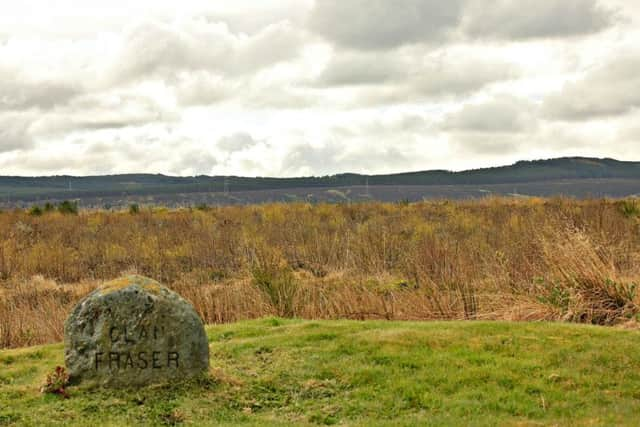 The Clan Fraser grave marker before erosion set in. PIC: Flickr/sobolevnrm.