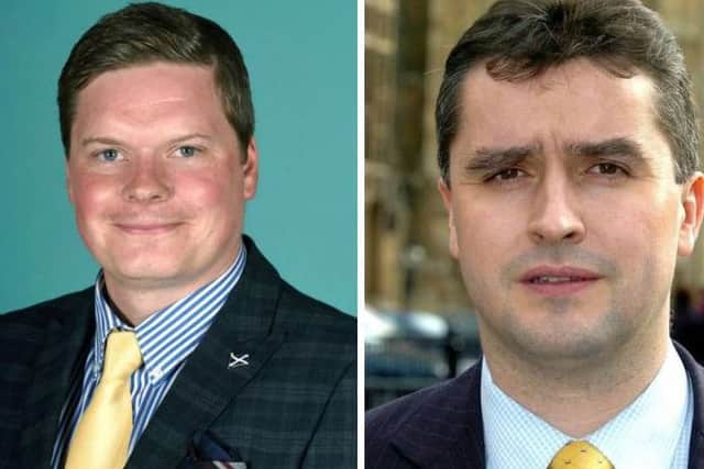Chris McEleny (L) has backed a call from Western Isles MP Angus MacNeil (R) for a quickfire re-run of indyref2.