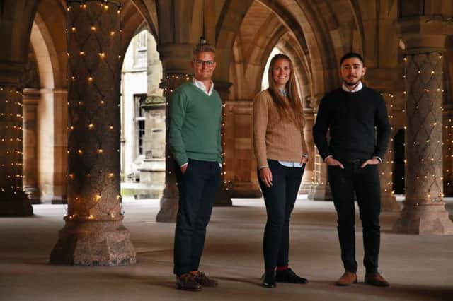 From left, Patrick Renner, Suzanne Mitskchke, and Rogelio Arellano of MindMate, one of the many start-ups to have come through the EIE programme. Picture: Stewart Attwood