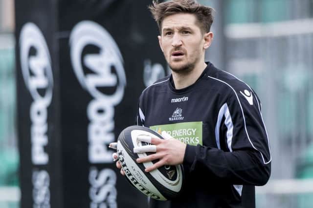 Glasgow Warriors' scrum-half Henry Pyrgos at training. Picture: Bill Murray/SNS/SRU