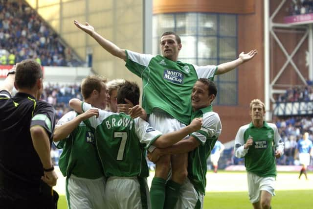 Former Hibs star Ivan Sproule believes his old club have what it takes to beat Celtic. Picture: Kenny Smith