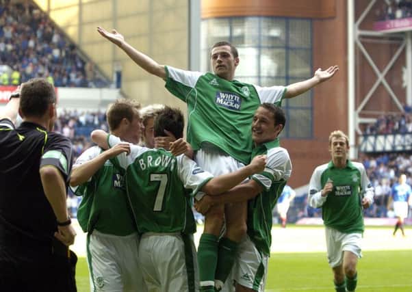 Former Hibs star Ivan Sproule believes his old club have what it takes to beat Celtic. Picture: Kenny Smith