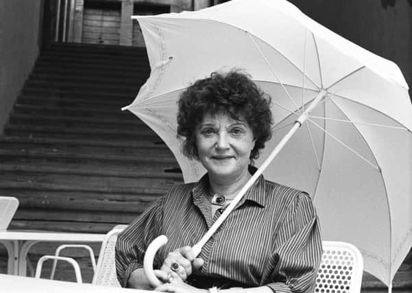 Muriel Spark in Arezzo, 1986 PIC: Sophie Bassouls