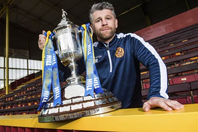 Motherwell manager Stephen Robinson. Picture: SNS