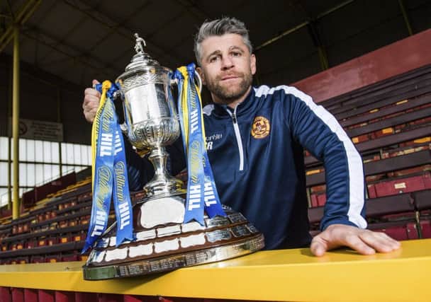 Motherwell manager Stephen Robinson. Picture: SNS