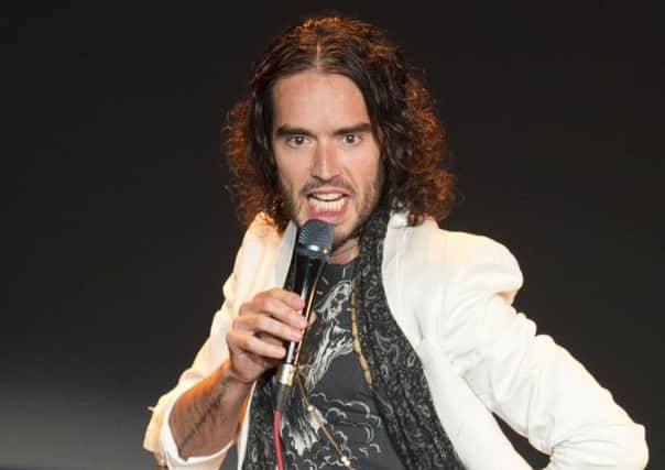 Russell Brand has changed, or so he would have us believe though his ego appears as large as ever, but he managed touches of humility too