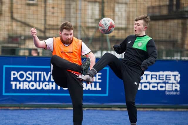 Street Soccer Scotland has become one of the best known social enterprises. Picture: John Devlin
