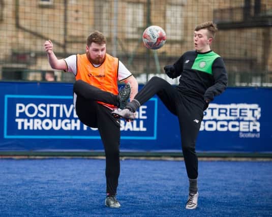 Street Soccer Scotland has become one of the best known social enterprises. Picture: John Devlin