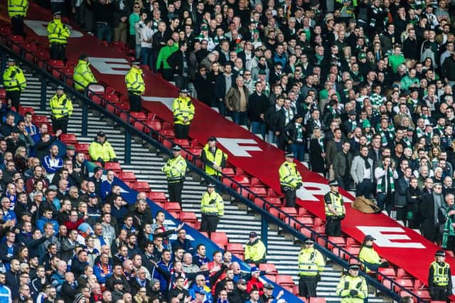 Celtic take on Rangers in Sunday's Scottish Cup semi-final. Picture: John Devlin