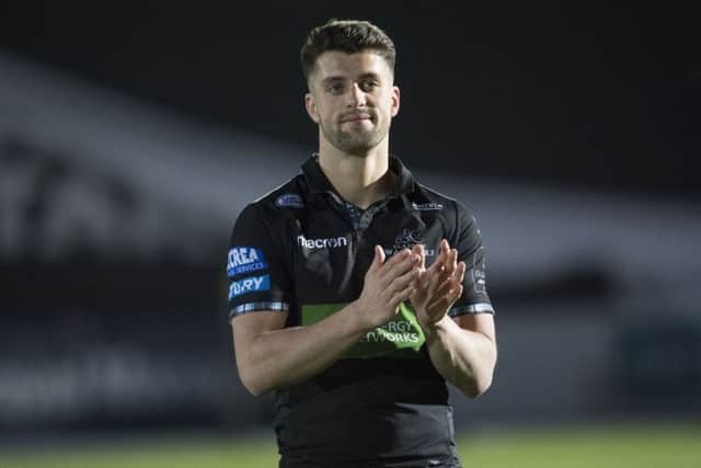 Glasgow Warriors' Adam Hastings will turn out for Currie. Picture: SNS