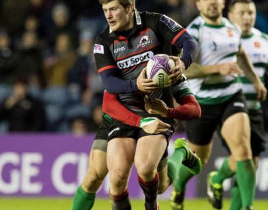 Edinburgh's James Johnstone. Picture: SNS