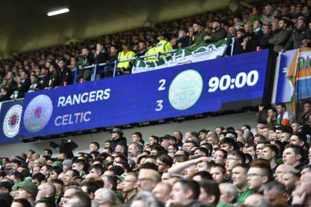 The full time scoreboard. Picture: SNS/Rob Casey