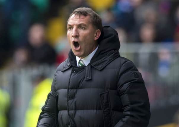 Rodgers is aware he has to keep his emotions under control in Old Firm games. Picture: SNS.