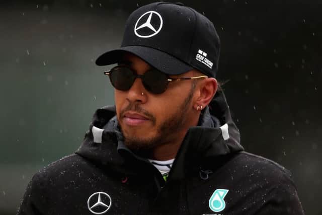 Lewis Hamilton will line up fourth in the Chinese Grand Prix. Picture: Getty.