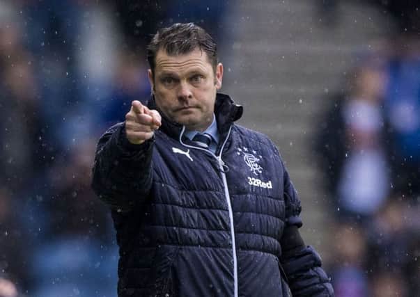Rangers manager Graeme Murty. Picture: SNS/Bill Murray