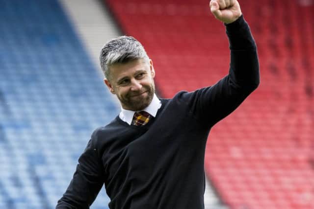 Motherwell manager Stephen Robinso. Picture: SNS/Craig Williamson