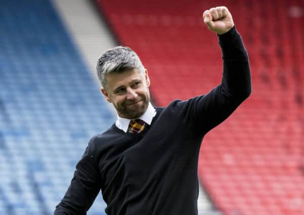 Motherwell manager Stephen Robinso. Picture: SNS/Craig Williamson
