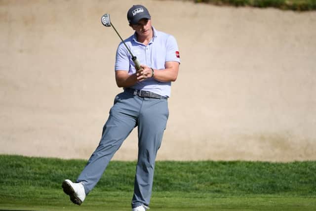 Paul Dunne is on course for his second European title. Picture: Getty.