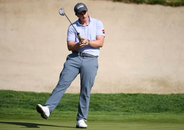 Paul Dunne is on course for his second European title. Picture: Getty.