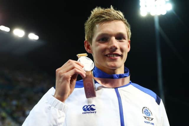 Duncan Scott will carry the Scotland flag. Picture: Clive Rose/Getty Images