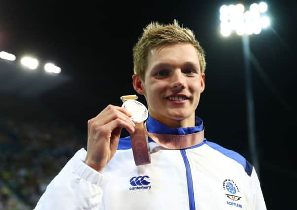 Duncan Scott will carry the Scotland flag. Picture: Clive Rose/Getty Images
