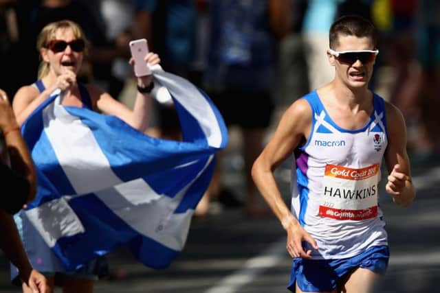 Callum Hawkins thanked fans for their support. Picture: Phil Walter/Getty Images