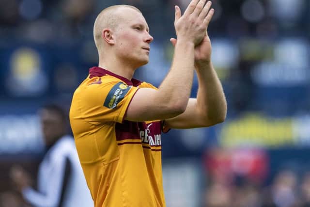 Motherwell's two-goal semi-final hero Curtis Main. Picture: Bill Murray/SNS
