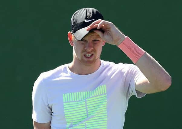 Kyle Edmund lost to world No 355 Pablo Andujar in Marrakech. File picture: Getty Images