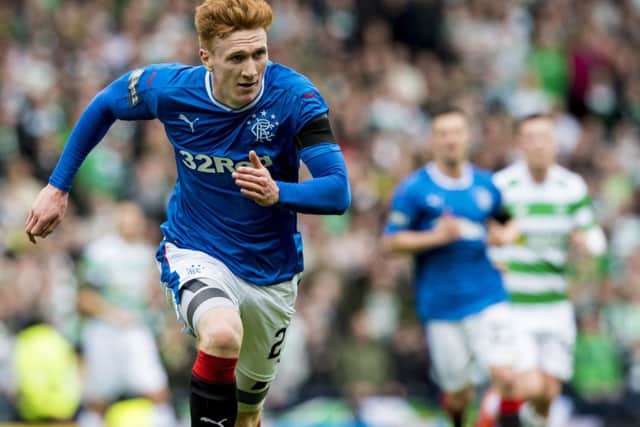 Rangers defender David Bates will move to Hamburg this summer. Picture: SNS