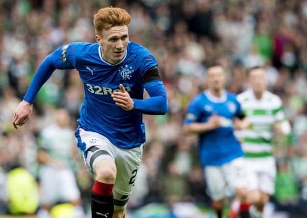 Rangers defender David Bates will move to Hamburg this summer. Picture: SNS