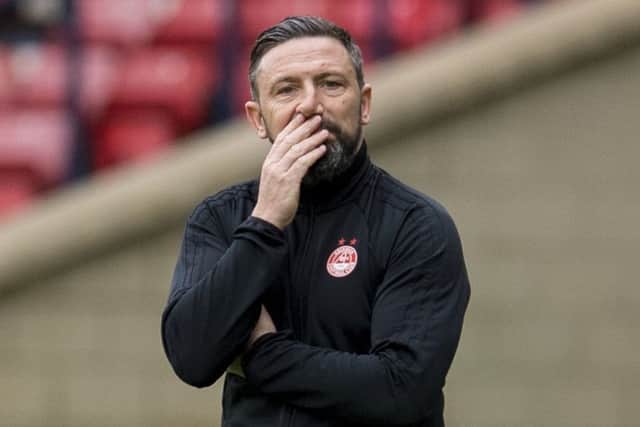 Aberdeen manager Derek McInnes. Picture: Craig Foy/SNS