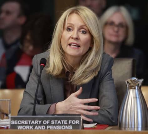 Esther McVey. Picture: Scottish Parliament.