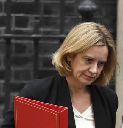 Amber Rudd. (AP Photo/Kirsty Wigglesworth)